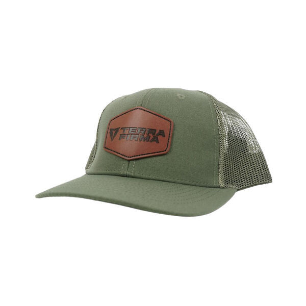Terra Firma Premium Trucker Cap - Moss Green