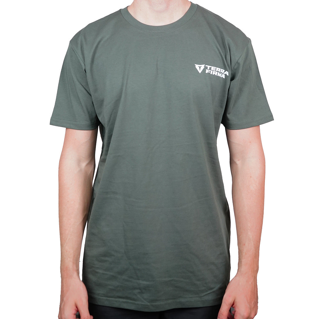 Terra Firma Logo Tee - Charcoal