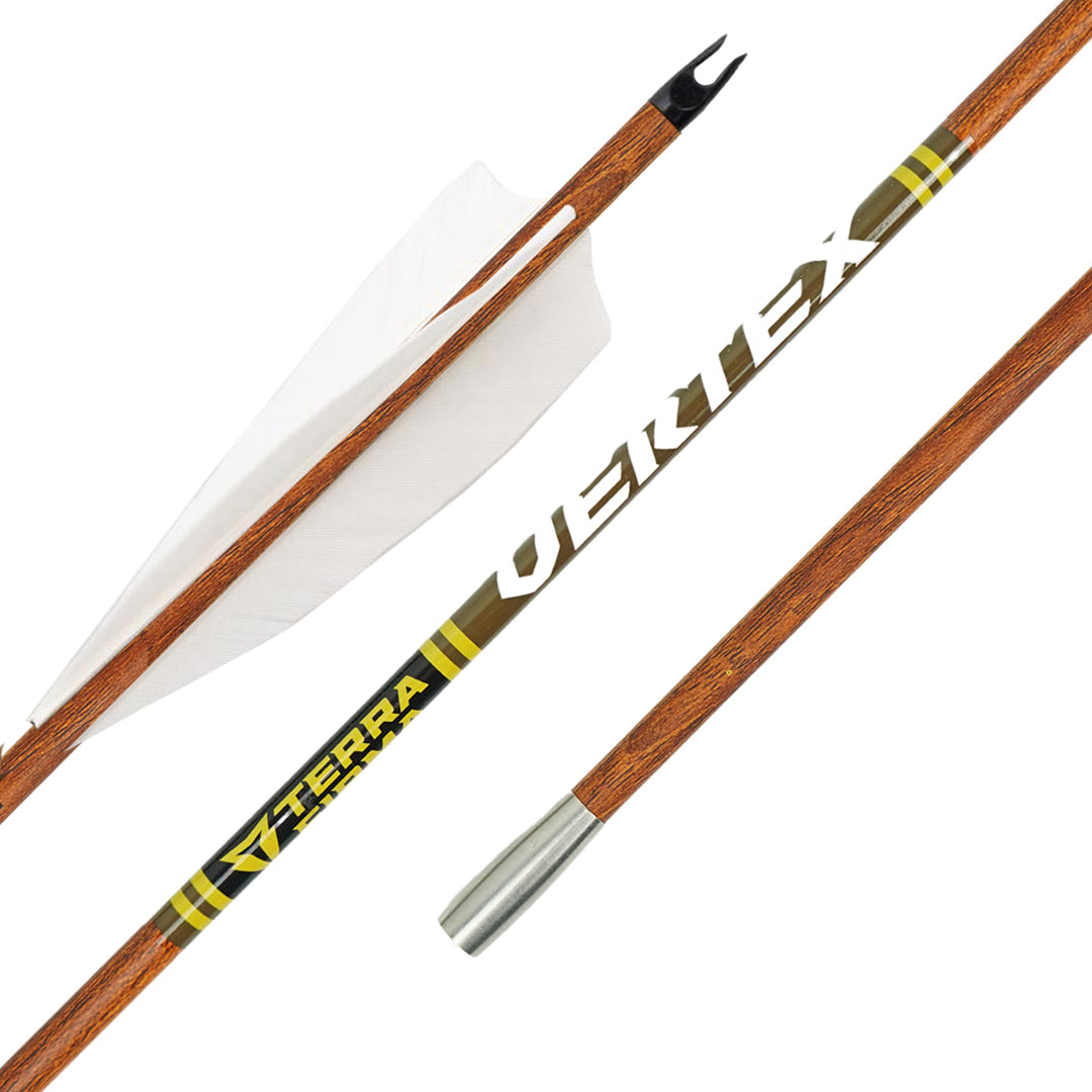 Terra Firma VERTEX TRADITIONAL 5mm Fletched Arrows